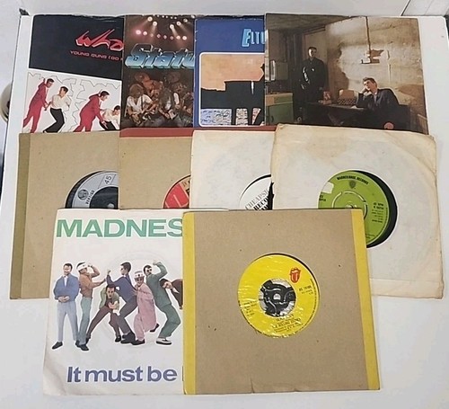 10x mixed record s - 45's, record's