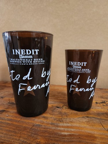 Inedit damm pint glass - inedit, and