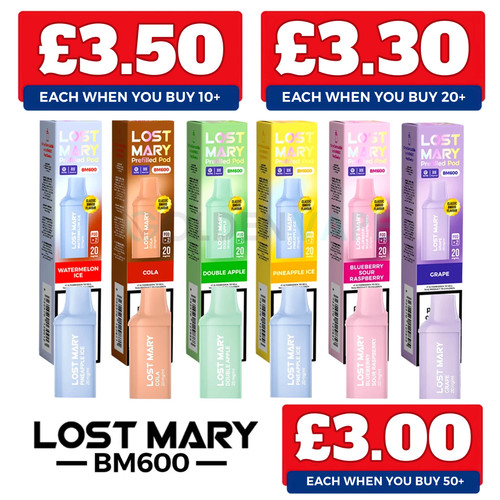 Lost mary bm600 pods - lost,