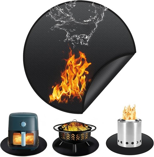 Fire pit mat - mat,20in, round