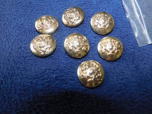Vintage gilt buttons - vintage,