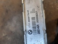 BMW 5 SERIES 520D SE MK6 2010 COOLANT WATER RADIATRO AUTO 8509176-01