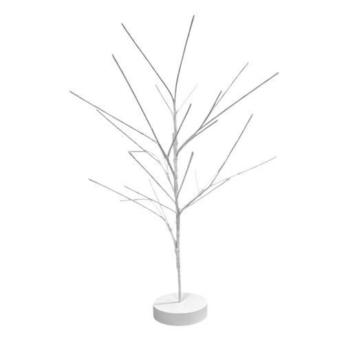Easter white twig tree 53cm - easter,