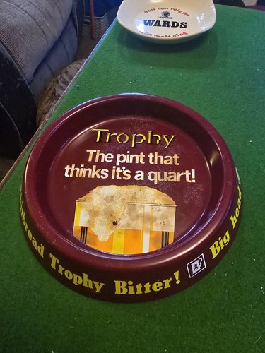 Whitbread trophy bitter - trophy, metal