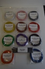 OO-HO OR N GAUGE MODEL RAILWAY WIRE x 55 METRES BRAND NEW & CABLE TIES - HORNBY