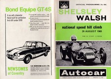 SHELSLEY WALSH NATIONAL SPEED