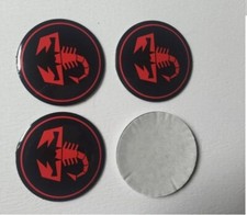 4x Stickers Abarth Fiat Wheel