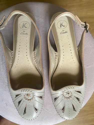 Clarks ladies sandals beige - ladies,