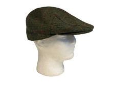 Barbour Wool Flat Cap - Size 7.25
