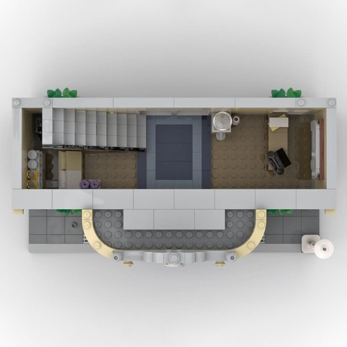 Moc 80238 train station 10278 - train,