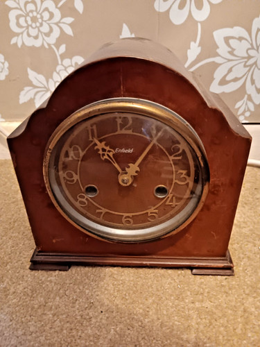 Vintage enfield mantle clock - ,
