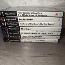 ps2 games bundle joblot
