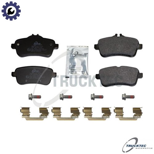 Brake pad set disc - set,