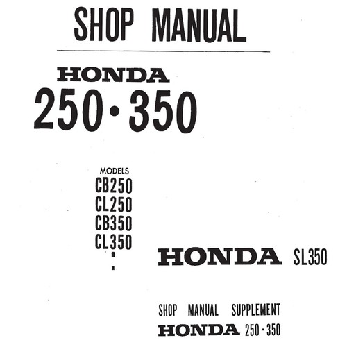 Workshop manual for honda - workshop,