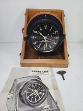 Chelsea Clock Co Boston U.S. Army Clock 15-Day, Message Center M2 1960's