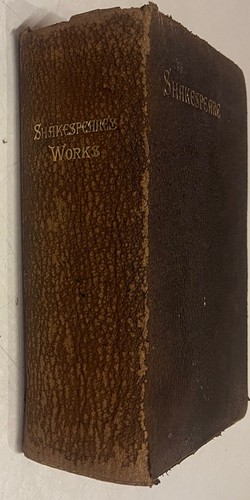Shakespeare works book - shakespeare’s,