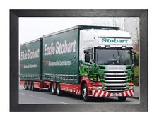 Eddie Stobart - Emily Ann - United Kingdom Trucking Company Lorry Picture Poster
