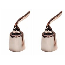 2x Stainless Steel Wine Saver
