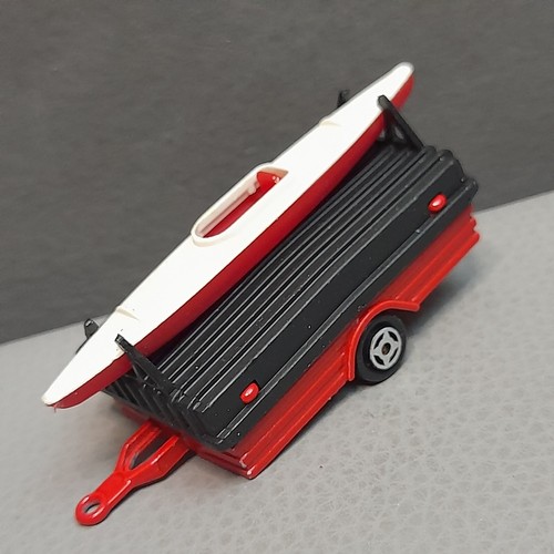 Vintage diecast car trailer - diecast,