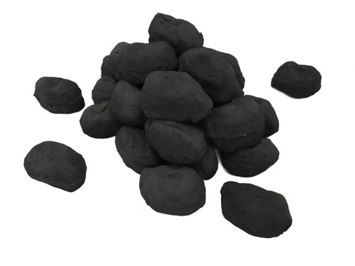 Replacement gas fire coals - replacement,
