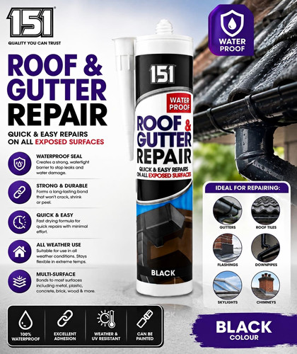 151 roof gutter - &, repair