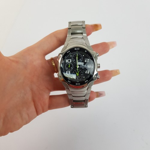 Men lorus fusion chronograph - men's,