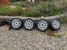 Minator Minilite 13x 5.5” Alloy Wheels and Yokohama A538 Tyres Classic Mini ET25