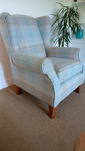 Next tartan wingback armchair - next,