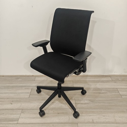 Reupholstered steelcase think - reupholstered,
