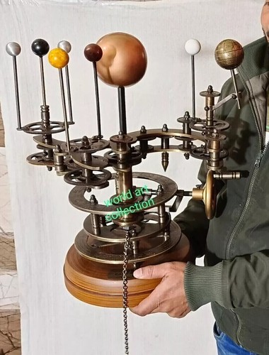 Antique brass orrery solar - antique,