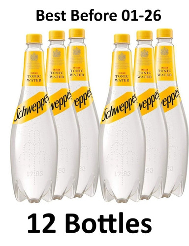 12x1l schweppes indian tonic - 12x1l,