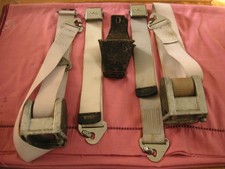 Jaguar Mk2 original Britax auto lock inertia seat belts