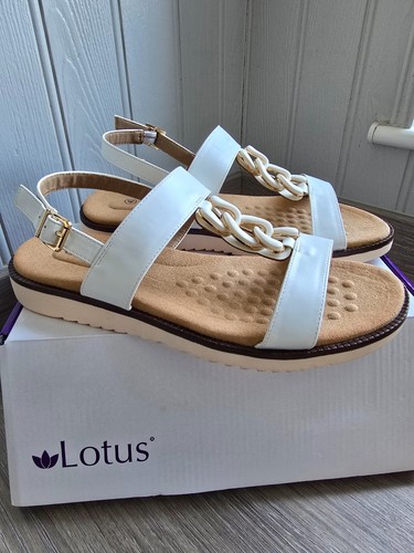 Lotus shoes womens white joana - lotus,