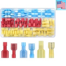120 Pcs Spade Connectors Kit