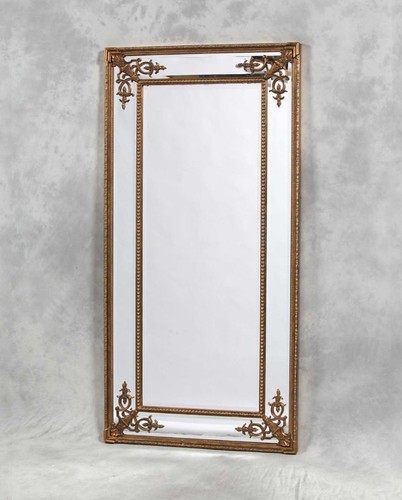 Large mirror gold ornate - large,