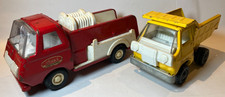 Vintage 1970s Tonka Fire Truck / Pump engine + Another vintage dump truck
