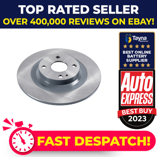 Brake discs pair solid fits - pair,