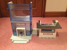 Playmobil 5182 Police Station / Jail - Not Complete - add own figures