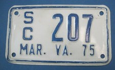 1975 Virginia motorcycle Side