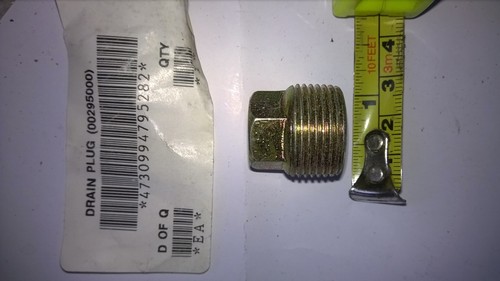 Magnetic drain plug - magnetic,
