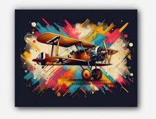 Vintage airplane WWI Fokker