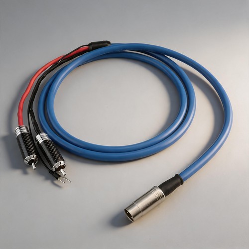 Silver plated 5pin male rca - 5pin,