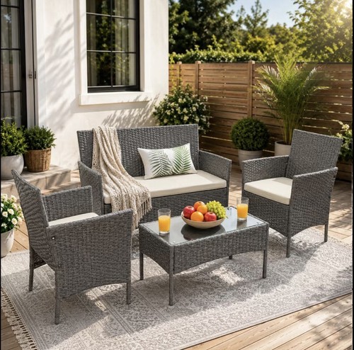 4pcs conservatory rattan - 4pcs,