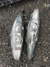 MK7.5 FORD FIESTA HEADLIGHTS PAIR 2013-2017 GENUINE FORD NO BROKEN CLIPS