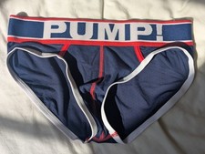 Blue Pump Briefs