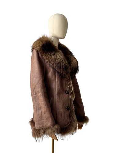 Vintage real lambskin coat - vintage,