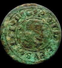 1664 Spain 16 Maravedis Coin