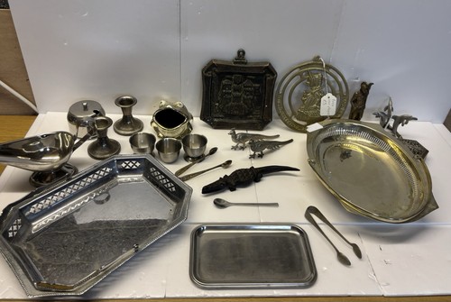 Mixed vintage metal brass - vintage, &