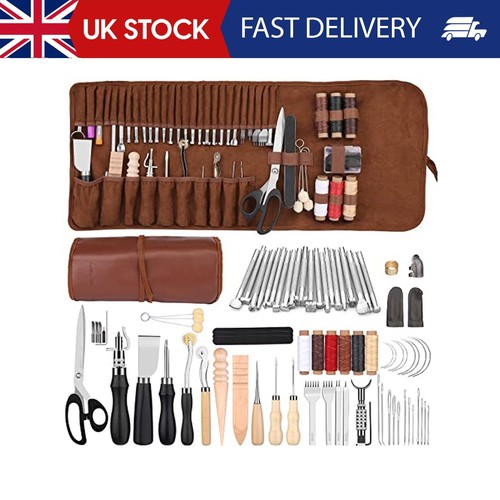 Leather working kit - leather,