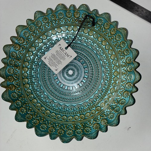 Turkish enamel akcam bowl - ,